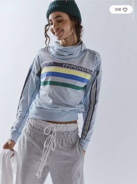 🌟NWT 🌟 Free People Long Shot Mock Neck